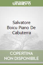 Salvatore Boicu Piano De Cabuterra libro