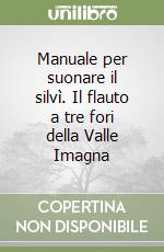 Manuale per suonare il silvì. Il flauto a tre fori della Valle Imagna libro