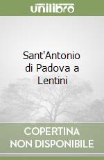 Sant'Antonio di Padova a Lentini libro