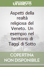 Aspetti della realtà religiosa del Veneto. Un esempio nel territorio di Taggì di Sotto libro