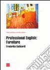 Professional english: furniture libro di Gebhardt Frederika