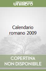 Calendario romano 2009 libro