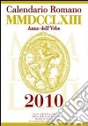 Calendario romano 2010 libro