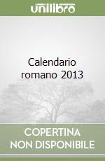 Calendario romano 2013