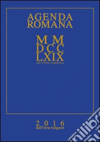 Agenda romana MMDCCLXIX libro