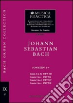 Sonaten 1-4 BWV 525-528. Per organo. Spartito libro