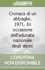 Cronaca di un abbaglio. 1971. In occasione dell'adunata nazionale degli alpini