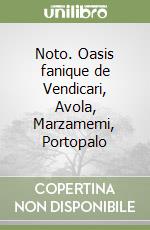 Noto. Oasis fanique de Vendicari, Avola, Marzamemi, Portopalo libro