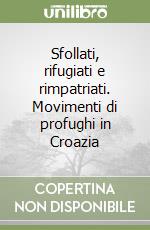 Sfollati, rifugiati e rimpatriati. Movimenti di profughi in Croazia libro