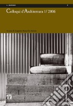 Colloqui d'architettura. Vol. 1 libro