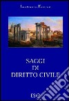 Saggi di diritto civile libro