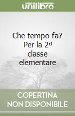 Che tempo fa? Per la 2ª classe elementare