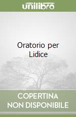 Oratorio per Lidice libro