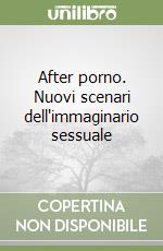 After porno. Nuovi scenari dell'immaginario sessuale libro