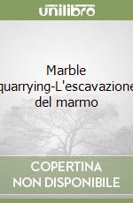 Marble quarrying-L'escavazione del marmo libro