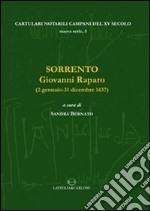 Sorrento. Giovanni Raparo (2 gennaio-31 dicembre 1437)