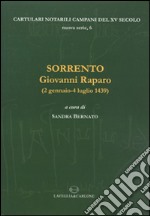 Sorrento. Giovanni Raparo (2 gennaio-4 luglio 1439). Testo latino