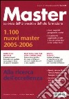 Master. La rivista dell'università e dell'alta formazione. Vol. 2 libro