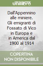 Dall'Appennino alle miniere. Gli emigranti di Fossato di Vico in Europa e in America dal 1900 al 1914 libro