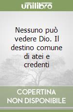 Nessuno può vedere Dio. Il destino comune di atei e credenti libro