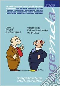 AgeMDa 2005. Magistratura democratica libro