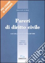 Pareri di diritto civile. Per l'esame di avvocato