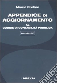 Appendice di aggiornamento al codice di contabilità pubblica libro