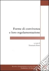 Forme di convivenza e loro regolamentazione