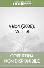 Valori (2008). Vol. 58 libro