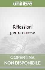 Riflessioni per un mese libro
