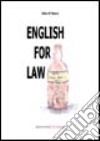 English for law libro