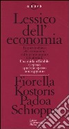 Lessico dell'economia libro di Padoa Schioppa Kostoris Fiorella