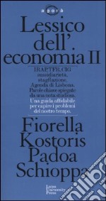 Lessico dell'economia. Vol. 2 libro