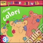 Colori. Libro sticker. 3 anni libro