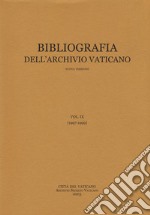 Bibliografia dell'Archivio vaticano