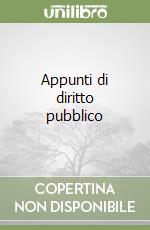 Appunti di diritto pubblico