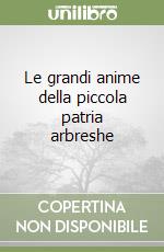 Le grandi anime della piccola patria arbreshe libro