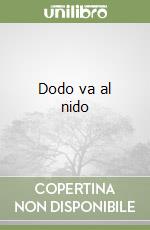 Dodo va al nido libro