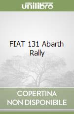 FIAT 131 Abarth Rally libro