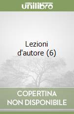 Lezioni d'autore (6) libro