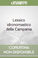 Lessico idronomastico della Campania