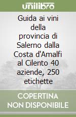 Guida ai vini della provincia di Salerno dalla Costa d'Amalfi al Cilento 40 aziende, 250 etichette libro