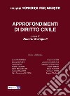 Approfondimenti di diritto civile libro