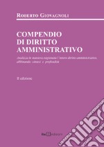 Compendio di diritto amministrativo libro