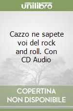 Cazzo ne sapete voi del rock and roll. Con CD Audio libro