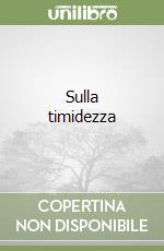 Sulla timidezza libro