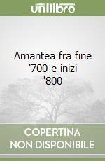 Amantea fra fine '700 e inizi '800 libro