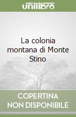 La colonia montana di Monte Stino libro