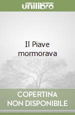 Il Piave mormorava libro