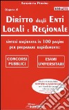 Diritto degli enti locali e regionale libro